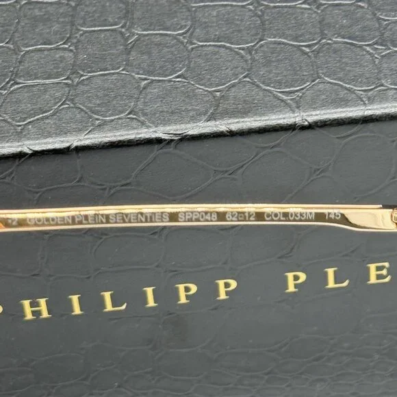 NEW SPP048M 033M PHILIPP PLEIN SEVENTIES MEN PHILIPP PLEIN SUNGLASSES